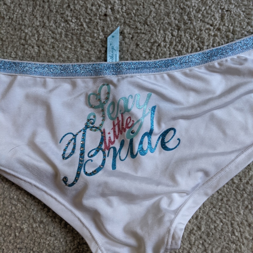 Sexy little bride panties